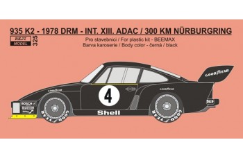 Decal – Porsche 935 K2 - 1978 DRM Int.ADAC - 300 km Nürburgring